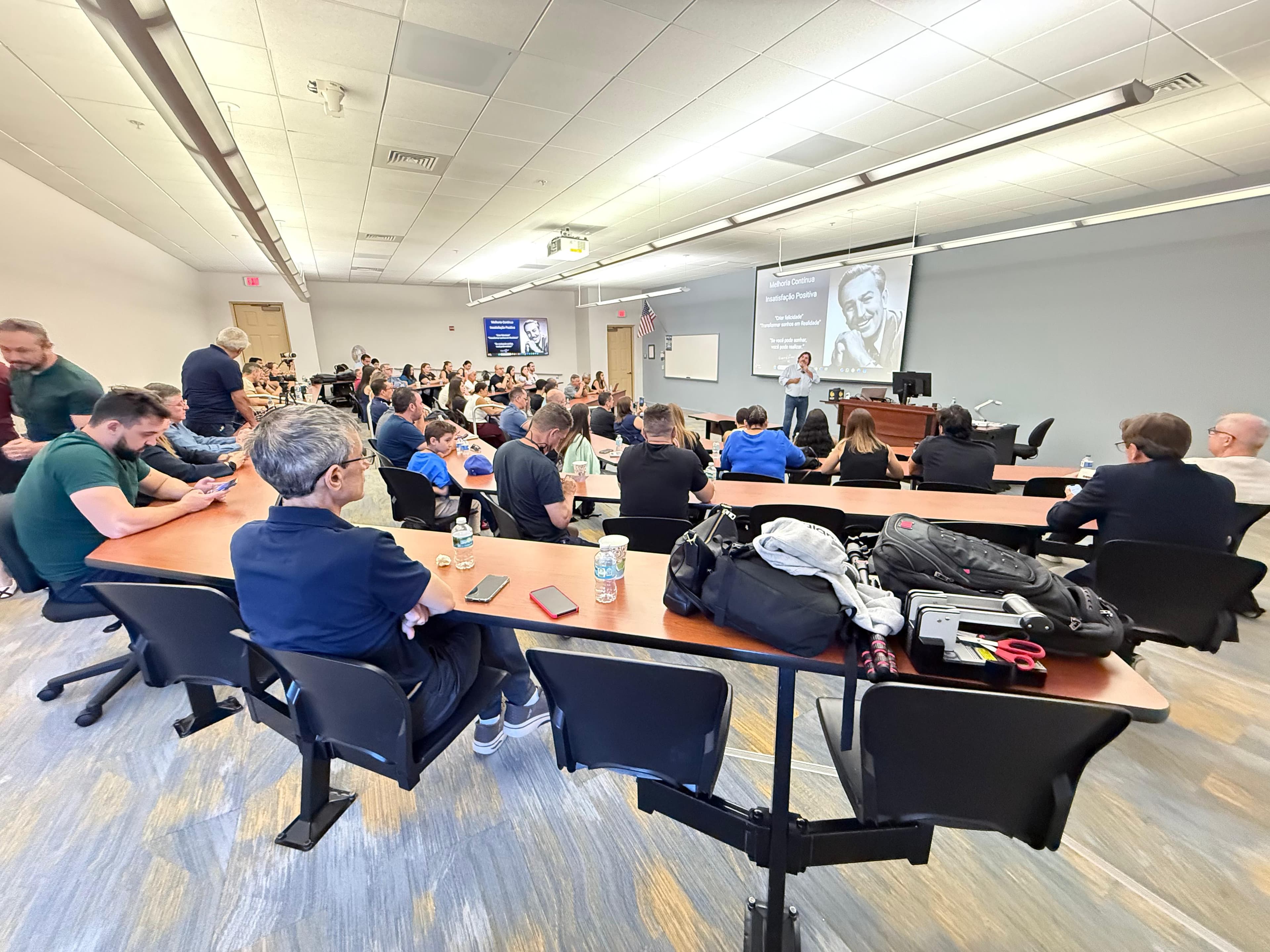 Aula em Orlando - Experiência 3