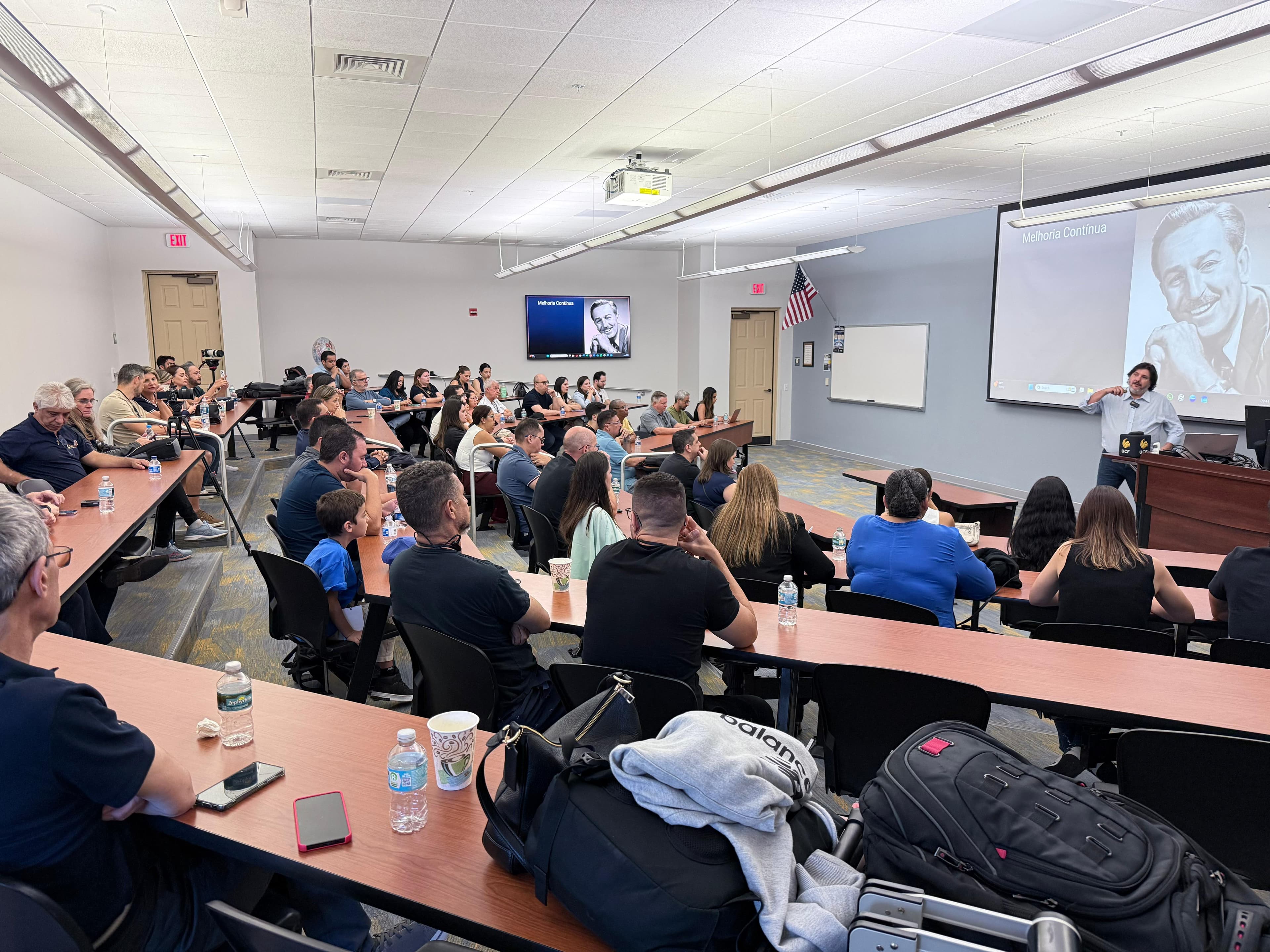 Aula em Orlando - Experiência 7
