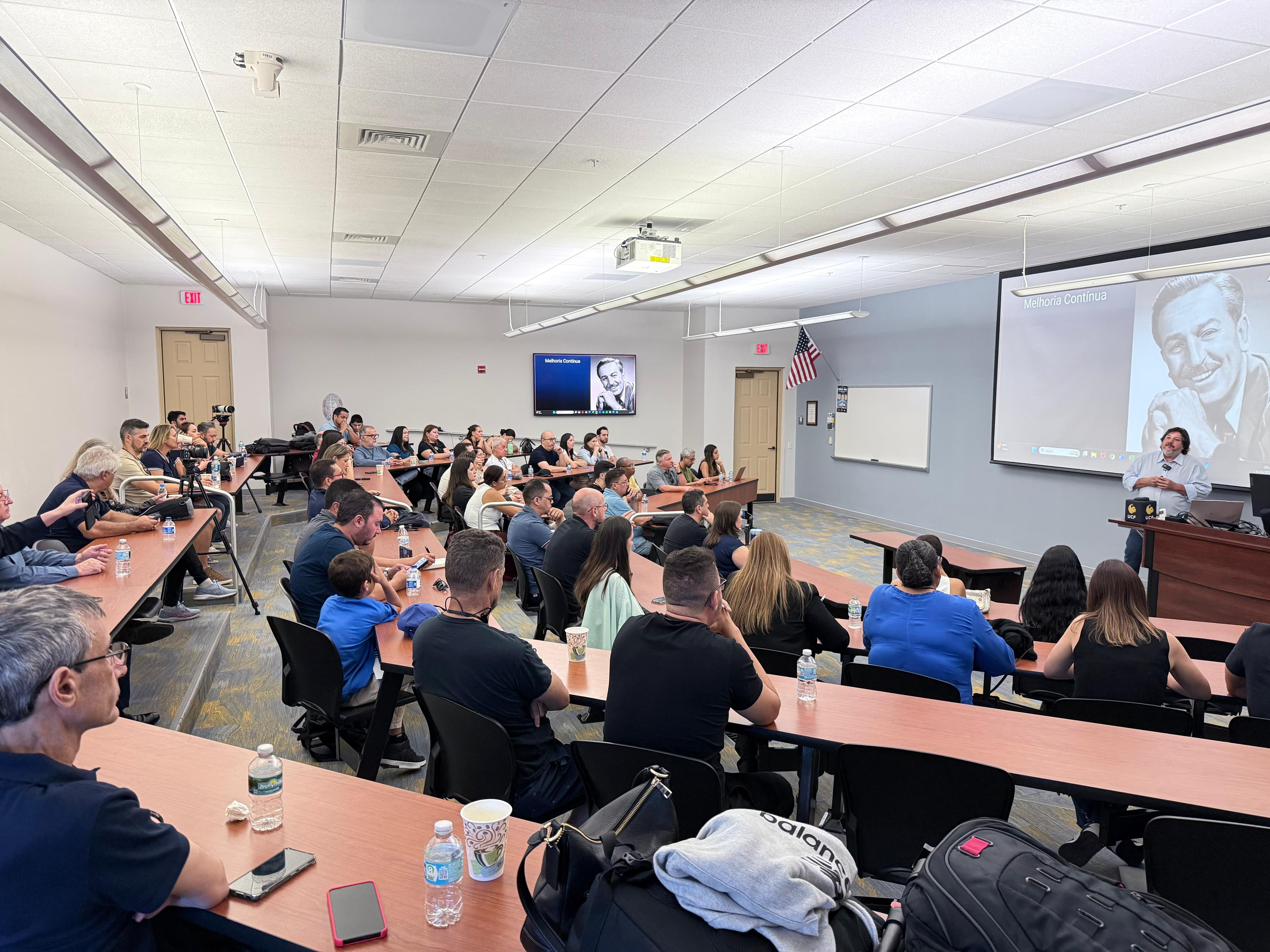 Aula em Orlando - Experiência 4