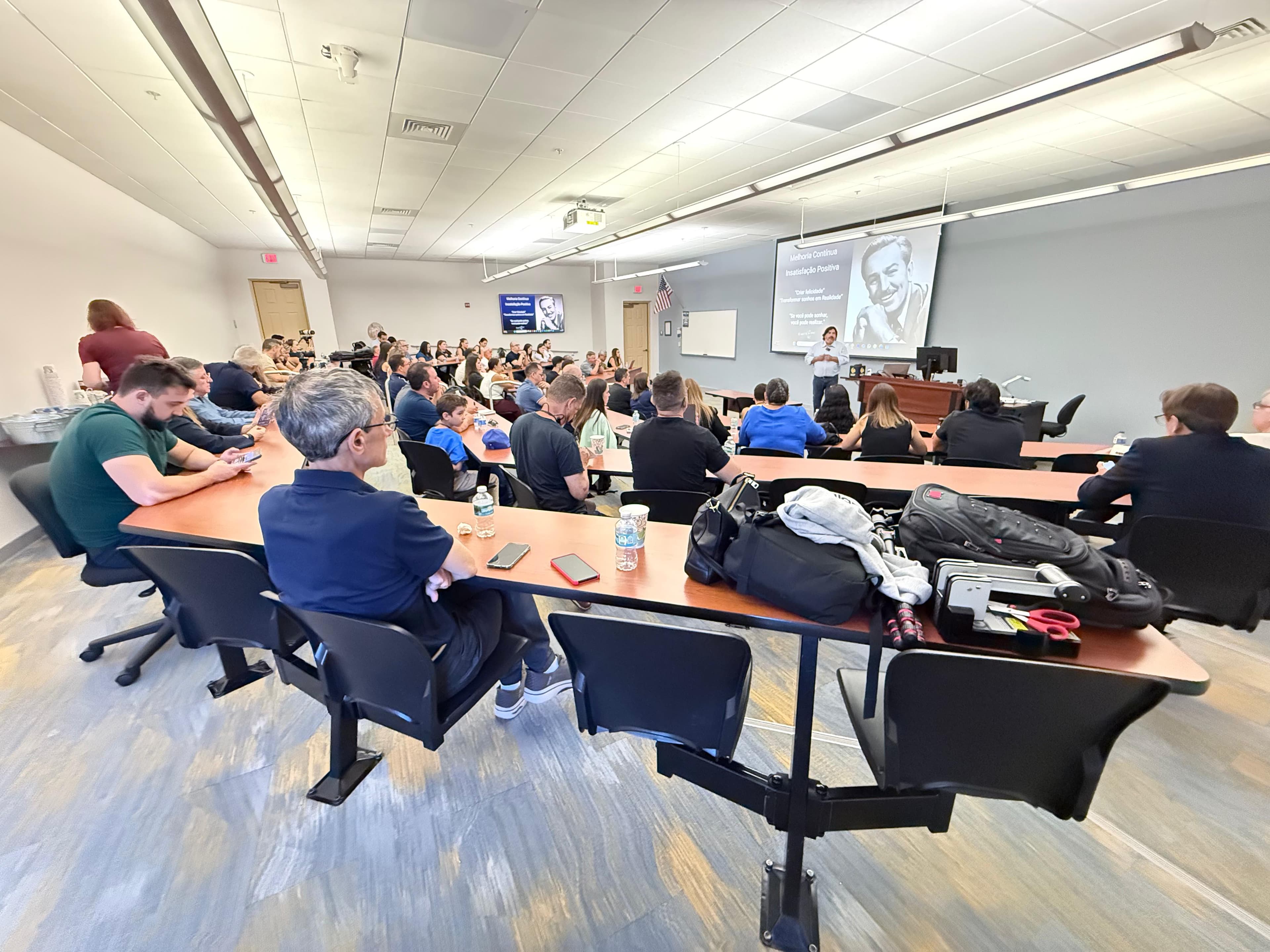 Aula em Orlando - Experiência 8