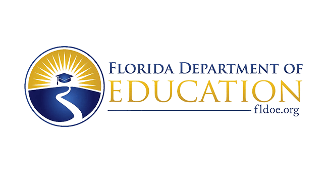 Logo do Departamento de Educação da Flórida